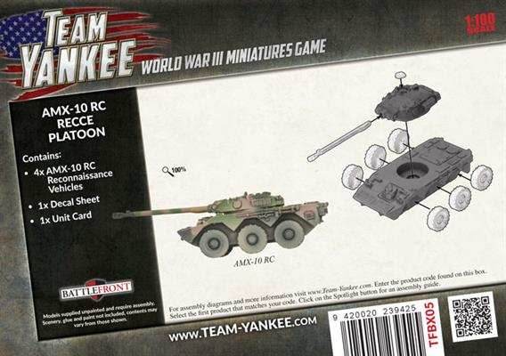 Team Yankee: AMX-10 RC Recce Platoon - 