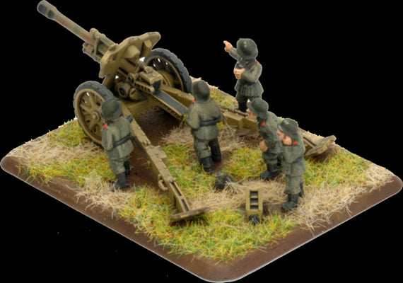 Flames of War: German 10.5cm Artillery Battery (Late War) - 