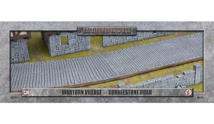 Battlefield in a Box: Wartorn Village - Cobblestone Road - 