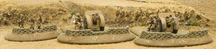 Flames of War: Desert Sandbags - Dug In Markers - 