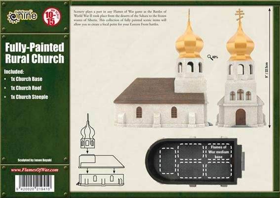 Flames of War: Rural Church - 