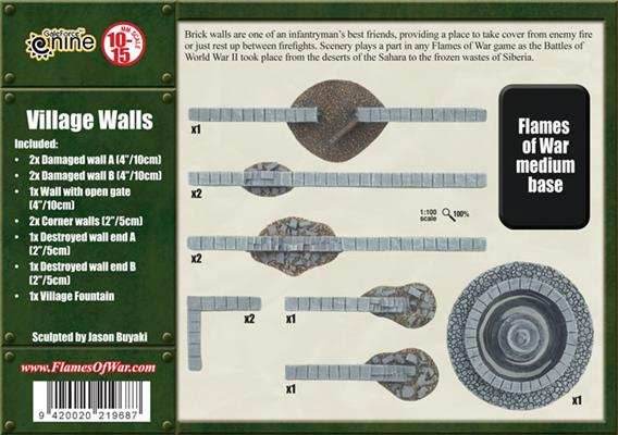 Flames of War: Village Walls - 