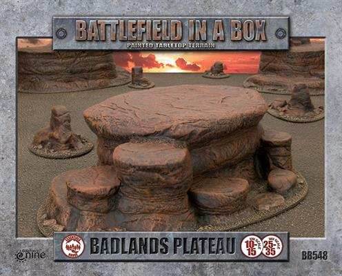 Battlefield in a Box: Badlands Plateau - Mars - 