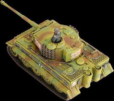 Flames of War: German Tiger Tank Platoon (Late War) - 