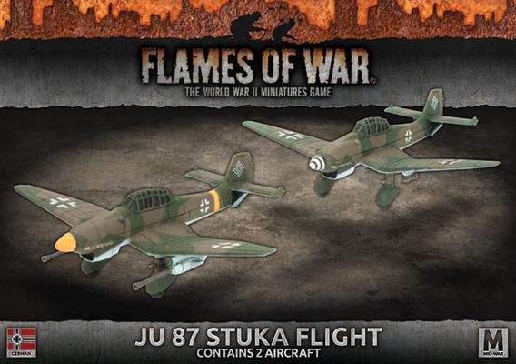 Flames of War: German Ju 87 Stuka Flight (Mid War) - 
