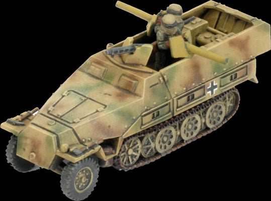 Flames of War: German SD KFZ 251 Flamethrower Platoon (Late War) - 