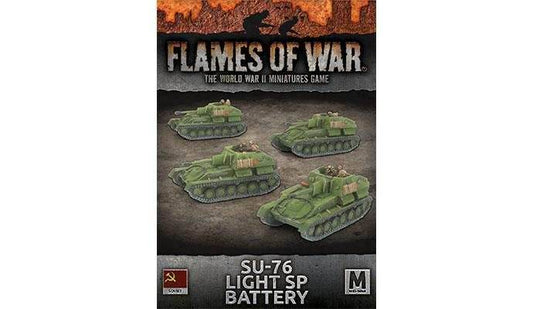 Flames of War: Soviet SU-76 Light SP Battery (Mid War) - 