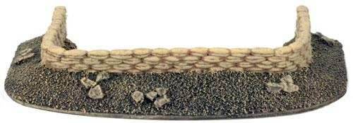 Flames of War: Sandbags - Gun Pit Markers - 