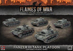 Flames of War: German Panzer III Tank Platoon (Mid War) - 
