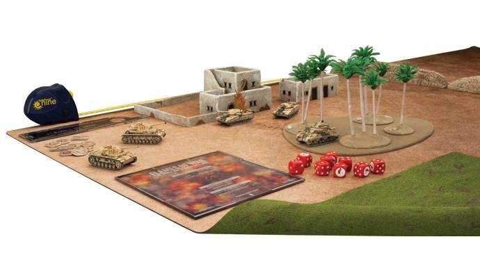 Battlefield in a Box: Gaming Mat - Grassland/Desert - 