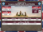 Flames of War: British 3-inch Mortar Platoon (Late War) - 