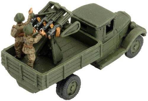 Flames of War: Soviet Quad Maksim AA MG (Early War) - 