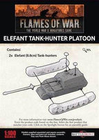 Flames of War: German Elefant Tank-Hunter Platoon (Late War) - 