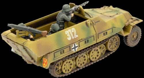 Flames of War: German SD KFZ 251 Transports (Late War) - 