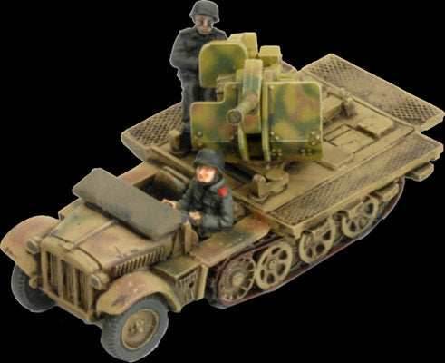 Flames of War: German SD KFZ 10/4 Light AA Platoon (Late War) - 