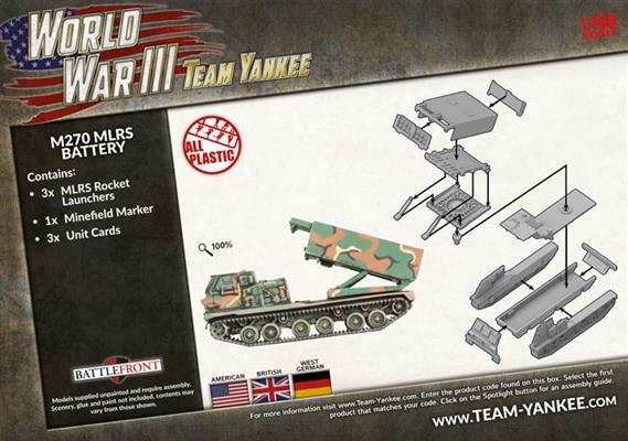 Team Yankee: M270 MLRS Rocket Launcher Battery - 