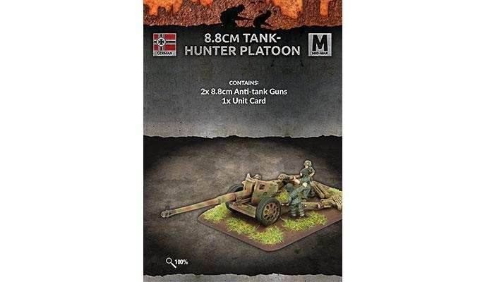 Flames of War: German 8.8cm Tank-Hunter Platoon (Mid War) - 