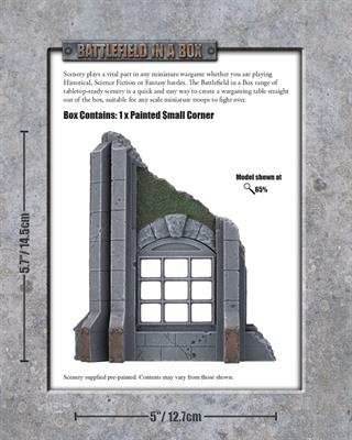 Battlefield in a Box: Gothic Industrial - Small Corner - 