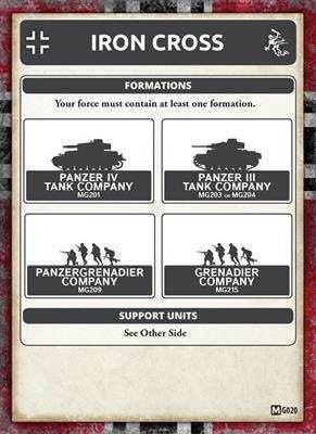 Flames of War: German Panzer III Tank Platoon (Mid War) - 
