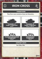 Flames of War: German Panzer III Tank Platoon (Mid War) - 