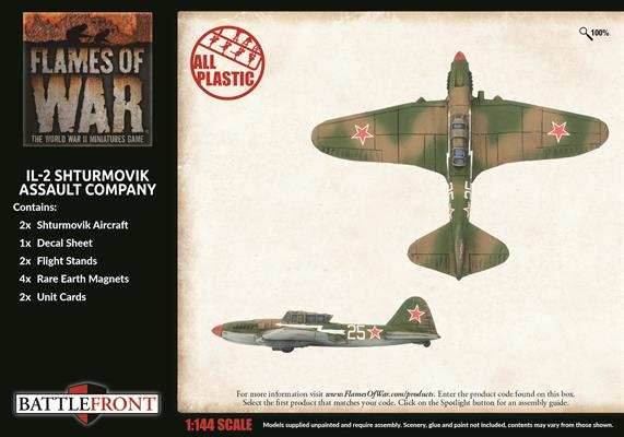 Flames of War: Soviet IL-2 Shturmovik Assault Company (Late War) - 
