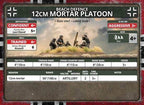 Flames of War: German 12cm Mortar Platoon (Late War) - 