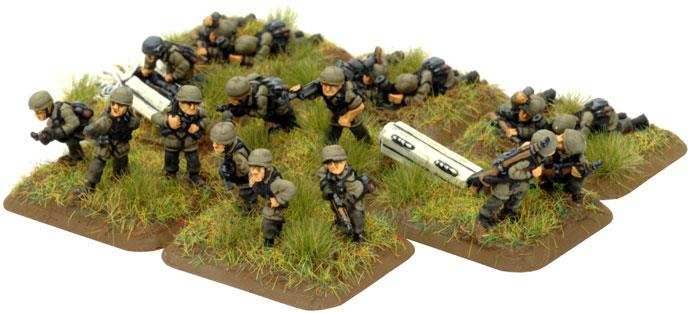 Flames of War: German Company HQ (FJ) (Early/Mid War) - 