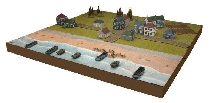 Flames of War: D-Day - Beach Landing Mat - 