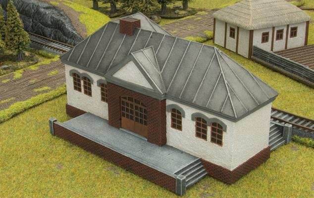 Flames of War: Train Station - 