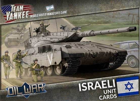 Team Yankee: Israeli Unit Cards - 