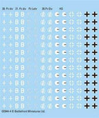 Flames of War: German Heer Panzer Decals - 