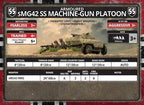 Flames of War: German sMG42 SS Machine-Gun Platoon (Late War) - 