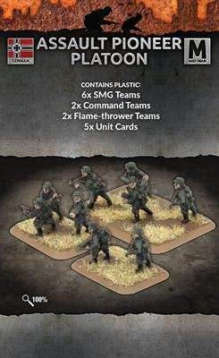 Flames of War: German Assault Pioneer Platoon (Mid War) - 
