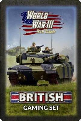 Team Yankee: British Gaming Tin - 