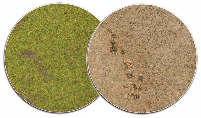 Battlefield in a Box: Gaming Mat - Grassland/Desert - 