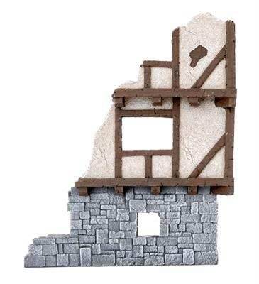 Battlefield in a Box: Wartorn Village - Medium Ruin - 