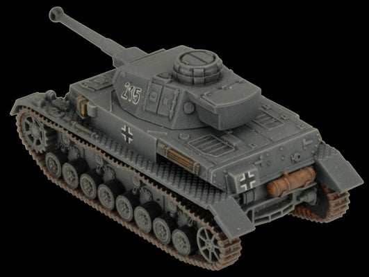 Flames of War: German Panzer IV Platoon (Mid War) - 