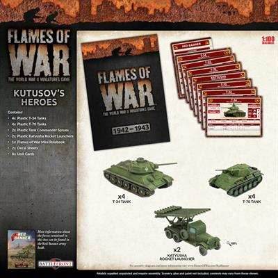 Flames of War: Soviet 'Kutusov's Heroes' Army Deal (Mid War) - 