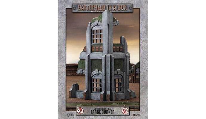 Battlefield in a Box: Gothic Industrial - Large Corner - 