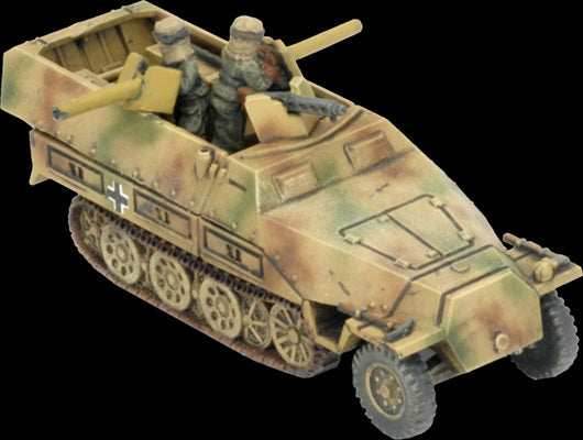 Flames of War: German SD KFZ 251 Flamethrower Platoon (Late War) - 