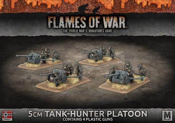 Flames of War: German 5cm Tank-Hunter Platoon (Mid War) - 