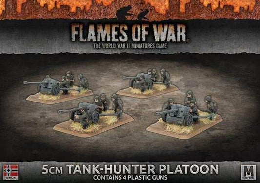 Flames of War: German 5cm Tank-Hunter Platoon (Mid War) - 