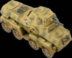 Flames of War: German SD KFZ 231 SS Scout Troops (Late War) - 