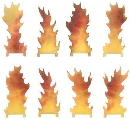 Flames of War: Destroyed Markers - 