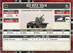 Flames of War: German SD KFZ 10/4 Light AA Platoon (Mid War) - 