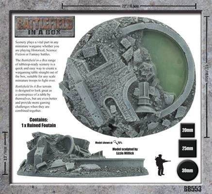 Battlefield in a Box: Gothic Battlefields - Ruined Fountain - 