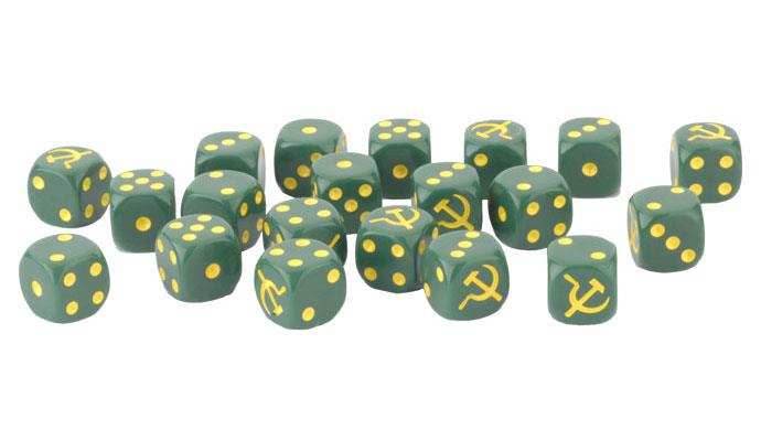 Flames of War: Soviet Dice Set - 