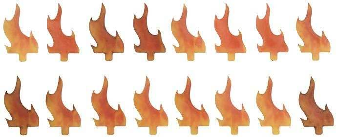 Flames of War: Destroyed Markers - 