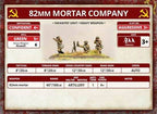 Flames of War: Soviet 82mm And 120mm Mortar Company (Mid War) - 