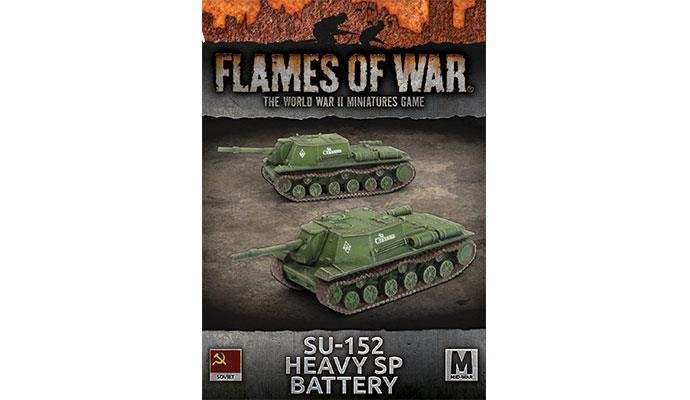 Flames of War: Soviet SU-152 Heavy SP Battery (Mid War) - 